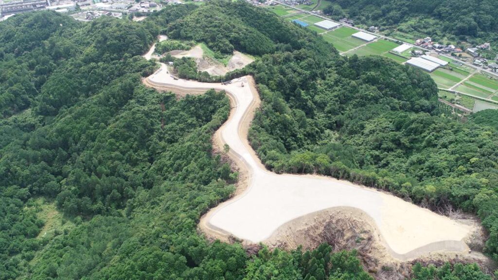 熊本県　2000kw　造成中