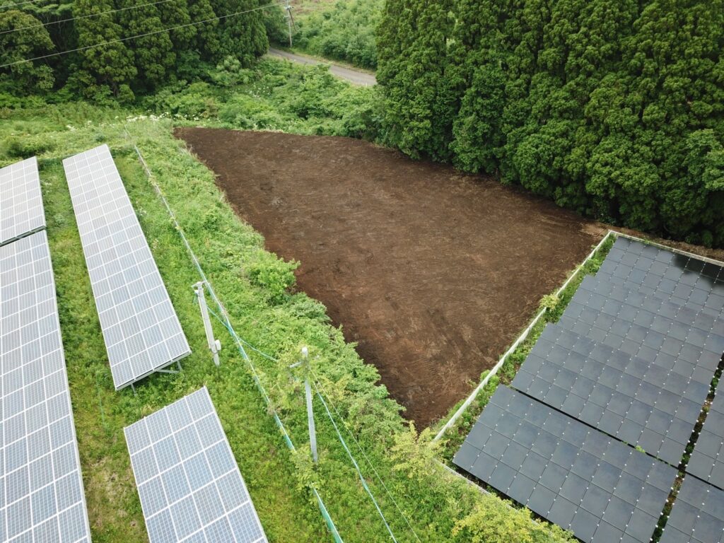 熊本県　低圧1区画　設置工事中