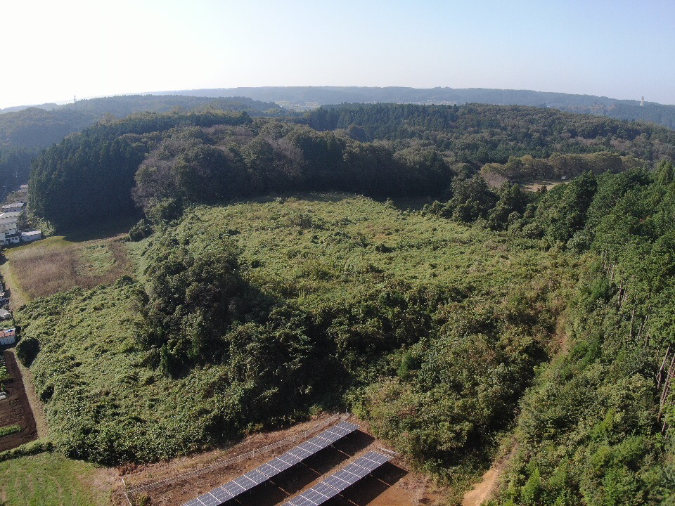 栃木県さくら市　①1400kw　施工中