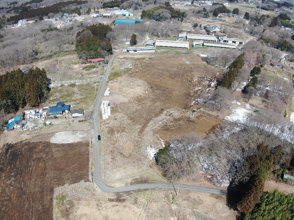 栃木県那須郡　2000kw　施工中