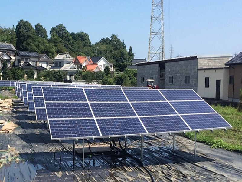 大分県国東市A 72.0ｋｗ 売電開始しました。