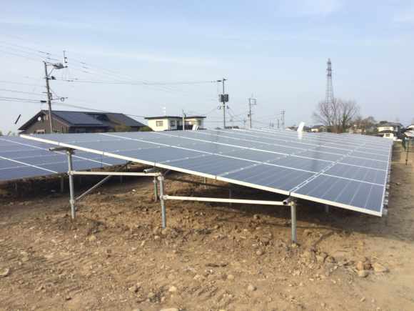 福岡県豊前市E 288.0ｋｗ　売電開始しました。