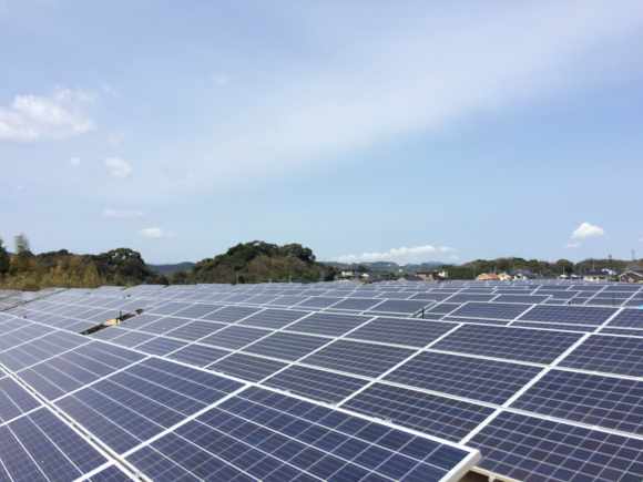 福岡県田川郡A　720ｋｗ　売電開始しました。