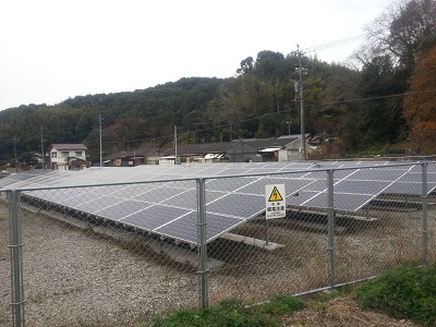 福岡県飯塚市B　48ｋｗ　売電開始しました。