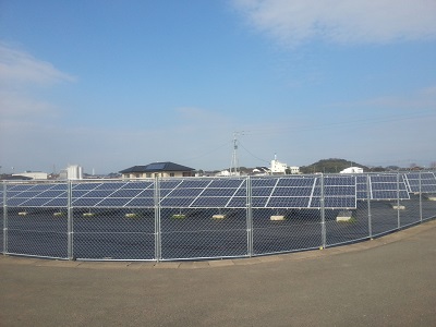 福岡県築上郡C　192ｋｗ　売電開始しました。